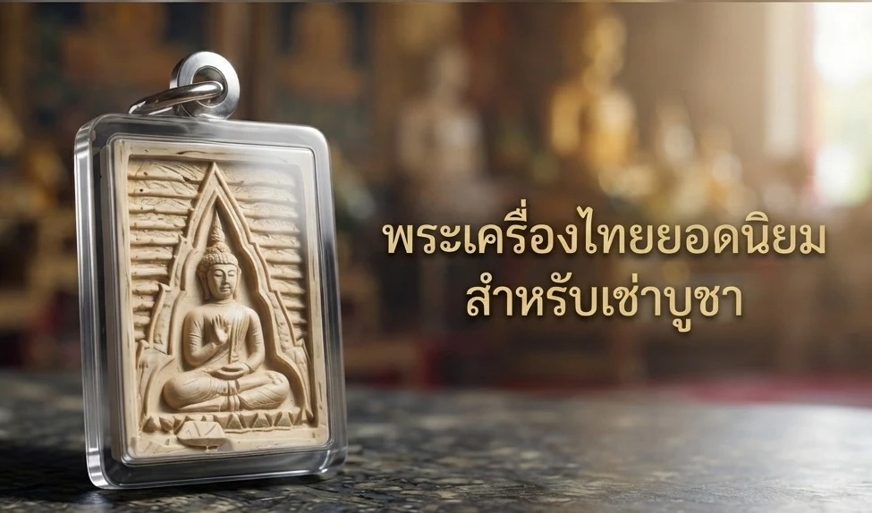 Blessing with Thai amulets rental